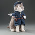 Funny Cat Dog Clothes Pet clothing Cosplay Role playing Suit Pirate Suit Halloween Clothes Dressing Up Cat Party Costume Suit