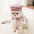 2pcs/set Pretty Cat Clothing Pet Clothes Garfield Cloak Berets Cute Thicker Pets Cats Costumes Cap