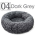 Round Cat Bed Warm Sleeping Cat Nest Soft Long Plush For Dogs Basket Pet Products Cushion Cat Pet Bed Mat Cat House Animals Sofa