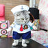 Funny Cat Dog Clothes Pet clothing Cosplay Role playing Suit Pirate Suit Halloween Clothes Dressing Up Cat Party Costume Suit