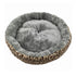 pawstrip Soft Plush Winter Dog Bed Round Cat Bed Warm Puppy Cushion Chihuahua Teddy Small Dog Bed House Pet Bed For Dogs Cat