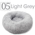 Round Cat Bed Warm Sleeping Cat Nest Soft Long Plush For Dogs Basket Pet Products Cushion Cat Pet Bed Mat Cat House Animals Sofa