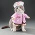 Funny Cat Dog Clothes Pet clothing Cosplay Role playing Suit Pirate Suit Halloween Clothes Dressing Up Cat Party Costume Suit