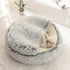 Winter Cat Bed Round Plush Warm Soft Pet Bed Soft Long Plush Bed For Small Dogs Cats Nest 2 In 1 Cat Bed Puppy Sleeping Bag