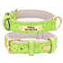 Personalized Dog Collar Soft Leather Custom Puppy Collar Printed Pitbull Collars Pets Products for Small Medium Large Dog