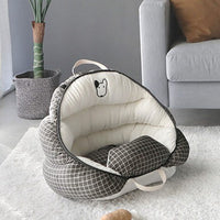 Super Comfortable Velvet Fleece Car Dog Bed Pet Bed Cat Nest Cat Dog Non-slip Cotton Material