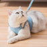 Cat vest type traction rope small dog chest harness dog walking rope cat anti-breakaway pet tractor cat clothes