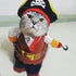 Funny Pet Clothes Cosplay Pirate Costume Dog Cat Party Halloween Special Events Costume Clothing For Small Medium Dog