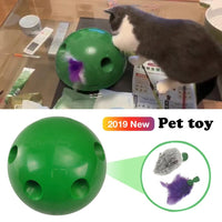 POP PLAY Cat Toy Funny Cat Interactive Toy At Scratching Device For Cat Sharpen Claw Pop Play Cat Training Toy Pet Supplies