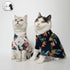 Summer Pet Cat Clothes Cat Dogs Coat Jackets Flower Breathable Shirt Puppy Pet Overalls Costume Cat Spring Clothing Pet Outfits