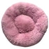 Plush Pet Bed Dog Cat Calming Bed Round Nest Warm Soft Plush Sleeping Bed Pets Winter Indoor Kennel Durable Comfortable Pet Bed