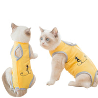 Kitty clothes summer anti-licking sterilization suit surgical gown pet supplies female cat weaning suit thin section breathable