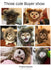 Funny Pet Cosplay Cat Clothes Cap Clothes for Cat Lion Mane Cats Warm Lion Hair Wig New Year Party Christmas Cosplay Accessories