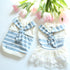 Summer Cat Skirts Scarf Striped Couple Suit Sweet Korean Style Cat one-piece Dress Dog Cat Clothes