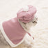 2pcs/set Pretty Cat Clothing Pet Clothes Garfield Cloak Berets Cute Thicker Pets Cats Costumes Cap