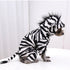 Pet Dog Cat Halloween Christmas Cosplay Costumes Funny Zebra Image Design Suit Clothes Party Costume Suit