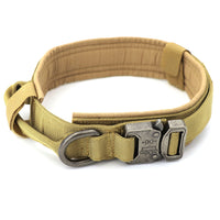 Soft Nylon Dog Collar Dog Neck Tactical Training Collar Pet Military Collar Dog Police Pet Products For Puppy Pet Products