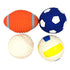 Pet Dog Toy Natural Latex Dog Balls Squeak Toys Chew Toy For Small Large Puppy Dogs Chihuahua French Bulldog Golden Retriever