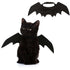 Brand New Halloween Costume For Pet Black Bat Wings Cool Puppy Cat Black Bats Dress Up Costume Pet Holiday Decoration Wholesale