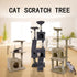 Domestic Delivery Cat Pet Furniture Cat Toy House Scratching Wood House Toy Pet Cat Jumping Toy Climbing Frame Scratching Post