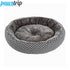 pawstrip Soft Plush Winter Dog Bed Round Cat Bed Warm Puppy Cushion Chihuahua Teddy Small Dog Bed House Pet Bed For Dogs Cat