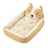 pawstrip Cute Pet Winter Dog Bed Sofa Soft Warm Cat Bed House Cartoon Small Dog Bed Cushion Pet Sofa Bed For Dog Chihuahua Teddy