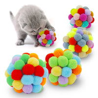 Cat Toys Interactive Funny Cat Scratcher Ball Toy Kitten Catnip Bell Toy for Cat Playing Cat Accessories katten speelgoed