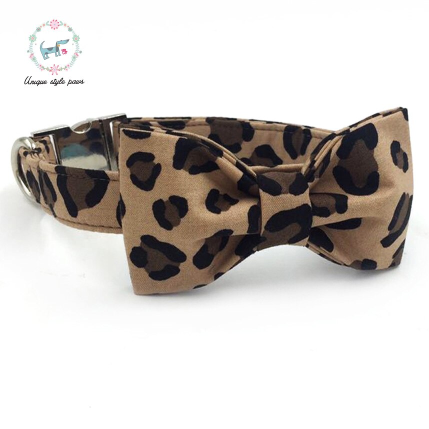 Leopard Canvas Collar – Ware of the Dog