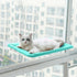 Cute Pet Hanging Beds Bearing 20kg Cat Sunny Seat Window Mount Pet Cat Hammock Comfortable Cat Pet Bed Long Plush Soft Pet bed