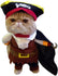 Funny Pet Clothes Cosplay Pirate Costume Dog Cat Party Halloween Special Events Costume Clothing For Small Medium Dog