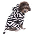 Pet Dog Cat Halloween Christmas Cosplay Costumes Funny Zebra Image Design Suit Clothes Party Costume Suit