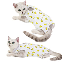 1PC Cat Postoperative Recovery Clothing Summer New Cat Clothes Anti-licking Weaning Clothes Strawberry XL