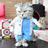 Funny Cat Dog Clothes Pet clothing Cosplay Role playing Suit Pirate Suit Halloween Clothes Dressing Up Cat Party Costume Suit