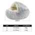 Hot Plush Pet Dog Cat Bed House Warm Round Cat Kitten Bed Semi-Enclosed Winter Cat Nest Kennel Cats Sofa Mat Basket Sleeping Bag