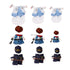 Funny Pet Costume Dog Cat Costume Clothes Dress Apparel Doctor Policeman Cowboy