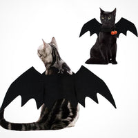 Pet Products Dogs Bat Wings Fancy Dress Up Cosplay Cats Funny Halloween Clothing for Household Animal Cats Decors