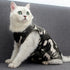 Cat Pets Vest Camouflage Post-Operative Breathable Physiological Weaning Clothes Comfortable Prevent Licking S-L