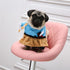 Halloween Cute Pet Clothes Samurai Funny Upright Costume Dress Up For Cats Dogs Cosplay Clothing Photography Props