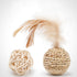 Bamboo cane bell cat toy feathers tease cat toy cat bell toy Cat kill time Bell badminton attract cat toys