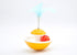 Pet cat toy tumbler Rolling Fairy feather bell funny cat stick toy Bell ball Cat Entertainment Toys Interactive