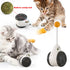 Smart Cat Toy Funny Interactive Cat Toy with Catnip Irregular Rotation Cat Ball Pet Cat Supplies No Battery Needed