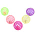 5pcs/Set Funny Cat Ball Toy Hollow Training Cat Interactive Toy Cat Bell Toy For Kitten Pet Interaction Supplies